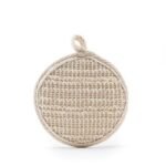 mCaffeine Exfoliating Loofah for Removing Dead Skin | Made of 100% Natural Ramie Fibre | Gentle on the Skin | Sustainable, Unisex | Easy to Hang - Fast UK Delivery