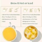 VAHDAM, Turmeric Ginger Tea Bags (50 Herbal Tea Bags) Caffeine Free, Non GMO, Gluten Free | 100% Pure Turmeric Tea with Ginger - Savory & Spicy | Plant based Pyramid Tea Bags | Direct from Source - Fast UK Delivery - Image 6