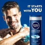 Nivea Men Shower Gel, Pure Impact Body Wash, 250ml & Men Shower Gel, Cool Kick Body Wash, 250ml - Fast UK Delivery - Image 7