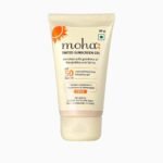 moha: Tinted Sunscreen Gel SPF 50 +++ | Matte, Oil-Free, Water-Resistant & Lightweight | No White Cast, Broad Spectrum Protection (50g) - Fast UK Delivery