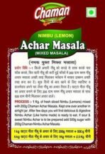Chaman Nimbu Achar Masala 200G - Fast UK Delivery - Image 3