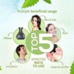 Ayouthveda Peppermint Essential Oil for Skin & Hair | Aromatherapy Kit for Stress Relief & Relaxation | 100% Pure & Natural Therapeutic Grade |Can Be Used as Air purifier (Pack Of 1; 15ml) - Fast UK Delivery - Image 7