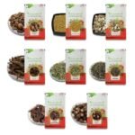 IndianJadiBooti Hair Pack (Reetha, Amla, Shikakai, Bhringraj, Brahmi, Jatamansi, Kapoor Kachri, Methi Dana) [Each 50 Grams], Powder - Fast UK Delivery