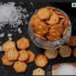 Organic Bites Salted Crackers (Salted Mini Biscuits) -400 gm - Fast UK Delivery