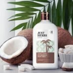 Just Herbs Nourishing Body Milk with Coconut & Almond for Men & Women | Hydrating Body Lotion for Winter Dryness- 300 ml - Fast UK Delivery - Image 7
