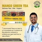 TEACURRY Mango Green Tea (1 Month Pack, 30 Tea Bags) - Organic mango flavor tea | Immune With Added Vitamin-C | Made with Whole Leaf & Natural Ingredients - Fast UK Delivery - Image 6