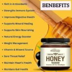 Himalayan Brew Khadi Jamun Honey Unfiltered Unprocessed Unpasteurized | No Preservatives - 400 Gm - Fast UK Delivery - Image 4