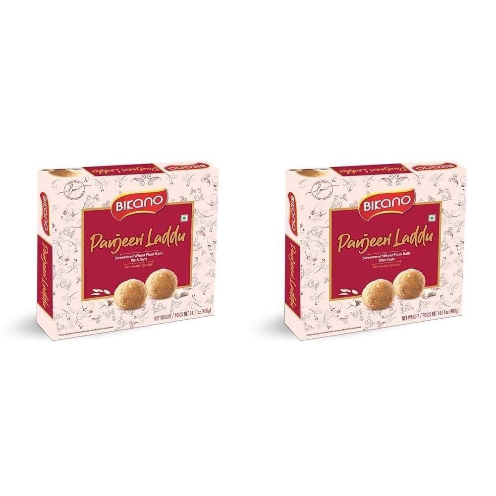 uk51sIhfgGAML-1-1.jpg Bikano Panjeeri Laddu Spl, 400 (Pack of 2) - Fast UK Delivery - Image 1