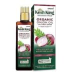 Kesh King Organic Onion Oil with Curry Leaves | Hair Fall Control Oil | Hair Oil for Hair Growth | Hair Oil Applicator for Scalp | Reduces Hair Fall Up to 98% | 200ml - Fast UK Delivery - Image 2