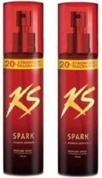 Kamasutra Spark Power Series Body Spray - For Men & Women (270 ml, Pack of 2) - Fast UK Delivery
