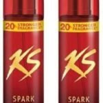 Kamasutra Spark Power Series Body Spray - For Men & Women (270 ml, Pack of 2) - Fast UK Delivery