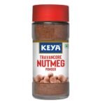 Keya Travancore Nutmeg Powder (Ground Jaiphal) 60g | Freshly Ground Nutmeg for Cooking, Baking & Beverages | Ideal for Indian, Asian, and Western Dishes | Rich, Aromatic Flavor for Soups, Curries, Desserts & Spices | Authentic, Versatile Spice - Fast UK Delivery
