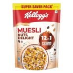 Kellogg's Muesli Nuts Delight 750G | 12-In-1 Power Breakfast | India'S No 1 Muesli | Multigrain Breakfast Cereal - Fast UK Delivery - Image 2