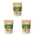 Aroma Magic Henna, natural hair color & Essential- 200 gm (Pack of 3) - Fast UK Delivery