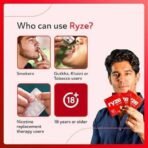 RYZE Nicotine Gum Variety/Trial Pack, 54 Count (6 Flavors*9 Gums each) | Sugar-Free | FDA Approved | Smoking Cessation Support | Gentle on Throat - Image 5