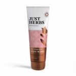 Just Herbs Organic Wild Indian Rose Refreshing Body Wash Gel for Men & Women, Cleanses, exfoliates and Paraben Free - 200 ml - Fast UK Delivery