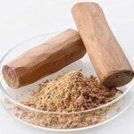 Organic Bites Pure Mysore Sandalwood Stick 1 Piece 35-45 Grams (Original Chandan Stick) - Fast UK Delivery