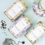 ISVARA TEA BUNDLES | Goodness of Green Teas (Pack of 3 tea tins) | The Royal Brew- Rose green tea, Kashmiri Kahwah, Darjeeling Green Tea | 130gm - Fast UK Delivery - Image 3