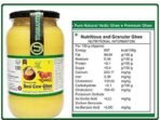 Yugmantra Organic Foods -100 % Natural Pure & Aromatic Desi Sahiwal Cow Ghee -Traditional Churned with Bilona Method | Premium Ghee| Diet Friendly | No Added Additives | A2 Danedar Desi Ghee | Immunity Booster- 250 MLX 4 glass bottle - Fast UK Delivery - Image 6
