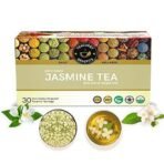 TEACURRY Jasmine Flower Tea - 30 Tea Bags | Jasmine Flower Tea Helps Weight loss, Protects Heart, Relieves Stress, Boosts immunity and Improves Skin Glow | Jasmine Tea Decaf - Fast UK Delivery - Image 2