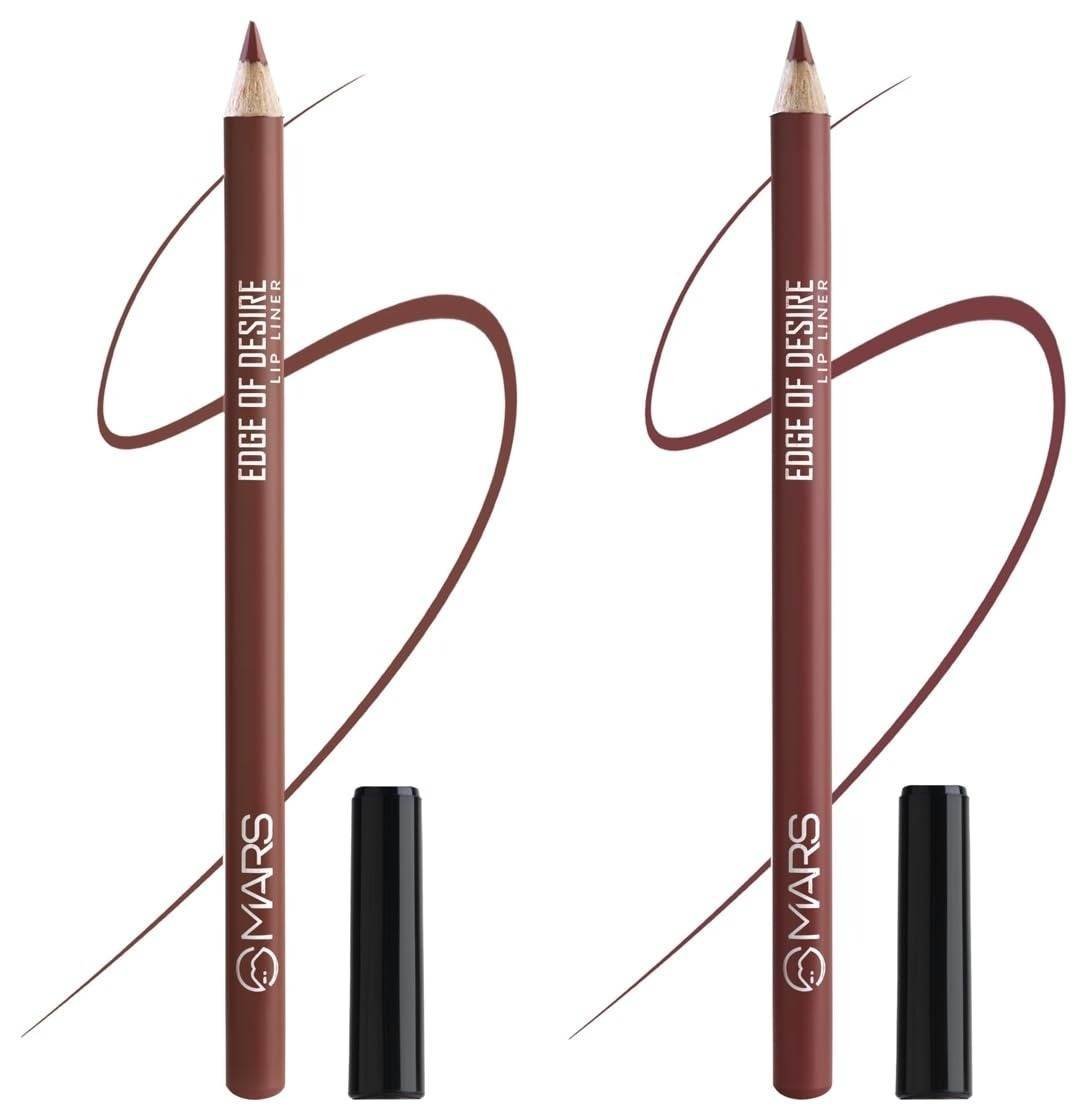 uk51soxZ-FNXL-1-1.jpg MARS Matte Lip Liner One Swipe Smooth Long Lasting Lip Pencil (1.4gm) (04-Scandalous Brown) Matte Lip Liner One Swipe Smooth Long Lasting Lip Pencil (1.4gm) (02-DEEP Dawn) - Fast UK Delivery - Image 1