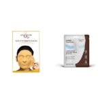 O3+ Gold Infusion Facial Brightening Facial Kit with Peel off Mask, 45 gm & O3+ Caffeine Bomb Anti Dark Circle Eye Patch & Eye D Tan (single use only) 5G Combo - Fast UK Delivery