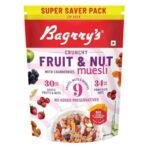 Bagrry's Crunchy Muesli With 30% Fruit & Nut Cranberries 750G| 16 Fruits, Nuts & Berries Muesli| Real & Freeze-Dried Fruits, No Candy| 38% Fibre Rich Oats, No Cornflakes - Fast UK Delivery - Image 2