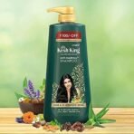 Kesh King Ayurvedic Anti Hairfall Shampoo| Reduces hairfall | 21 Natural Ingredients |No Paraben & No Silicon | With the goodness of Aloe Vera, Bhringraja and Amla for Silky, Shiney - 600 ml - Fast UK Delivery - Image 3