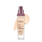 Hilary Rhoda High Definition Foundation | Hides Pores & Blemishes | HD Foundation For All Skin Types | Blendable Formula | Matte & Natural Finish |High Coverage | 33ml (Rose Blush| Shade 02) - Fast UK Delivery