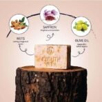 Ayouthveda Ayurvedic Herbal Soap Combo, Nuts & Saffron Luxury Castile Soap & Delicate Skinpure Castile Soap (110g Each) | With the Goodness of Coconut & Saffron | Gentle Skin Cleanser For Daily Use - Fast UK Delivery - Image 6