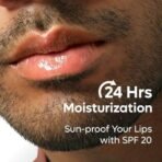 mcaffeine Lip Balm With Spf 20+ For Dry & Chapped Lips|Choco Lip Balm For 24 Hour Moisturization With Sun Protection|Lip Balm With Cocoa Butter & Caffeine For Women And Men, 1 Count, Beige - Fast UK Delivery - Image 3