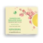 GOPALDHARA Darjeeling Tea Premium First Flush Spring Mellow Gold Tea 125G Paper Box - Special Ftgfop1 Darjeeling Tea Highest Elevation(7000Ft), 125 Grams - Fast UK Delivery