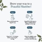 WELLBEING NUTRITION Sleep Tea|Caffeine Free Tea Bags For Insomnia & Stress Relief,Relaxation & Improved Sleep Quality|5Mg Melatonin,Chamomile,Valerian Root,Lavender (20 Pyramid Tea Bags) - Chamomile - Image 6