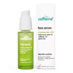 mCaffeine 10% Niacinamide Face Serum for Acne Prone Skin & Oily Skin | With Goodness of Hyaluronic Acid & Green Tea | For Men & Women | Ideal For Monsoon Season | 30ml - Fast UK Delivery