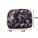 Colorbar Safari Pouch - Multi II Multipurpose Pouch for Essentials, Makeup and More II 1 Large Compartment & 1 Inner Pocket with Zipper - Fast UK Delivery - Image 7
