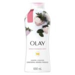 Olay Fresh Outlast Cooling White Strawberry and Mint Body Wash, 22 Fluid Ounce - Fast UK Delivery