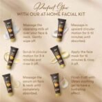 WOW Skin Science Ubtan Radiance Facial Kit for Glowing Skin|Helps Remove Tan and Gives Radiant Skin | 6 Easy Steps | Suitable for All Skin Types | Free Rose Water | Pack of 7 - Fast UK Delivery - Image 6