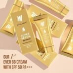 MyGlamm Super Serum BB Cream - 101 Cashew - 30gm | BB Cream with SPF 50 & Hyaluronic Acid | 24 Hr Long Lasting & Hydrating - Fast UK Delivery - Image 4