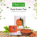 Chai Craft Ginseng Spiced Black Tea (25 Teabags) | Organic Tea with Ginseng & Herbal Spices | Supports PCOS, PCOD & Women's Wellness - Fast UK Delivery - Image 4