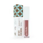 Just Herbs Ayurvedic Creamy Matte Long Lasting Liquid Lipstick, Lightweight & Hydrating Lip Colour with Liquorice & Sweet Almond Oil - Almond glaze - Fast UK Delivery