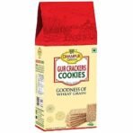 Dhampure Specialityy Jaggery Gur Crackers Cookies Biscuit, 400G(2 X 200G)| Gur Gud Bakery Cookies Biscuit, Healthy Snacks - Fast UK Delivery - Image 3