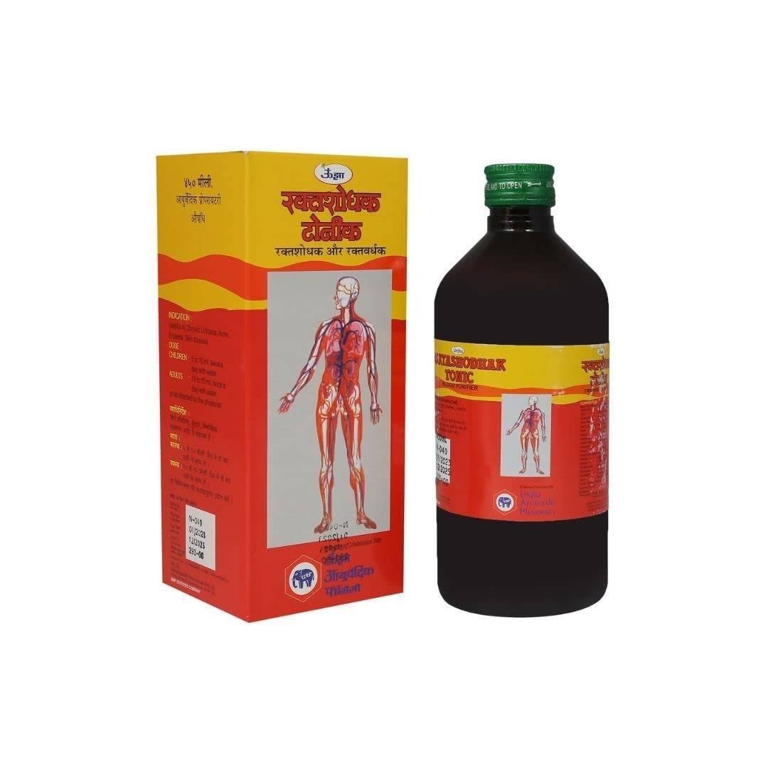 uk51u2U9miJL-1.jpg Unjha Raktashodak Tonic | 450ml | Blood Purifier - Image 1