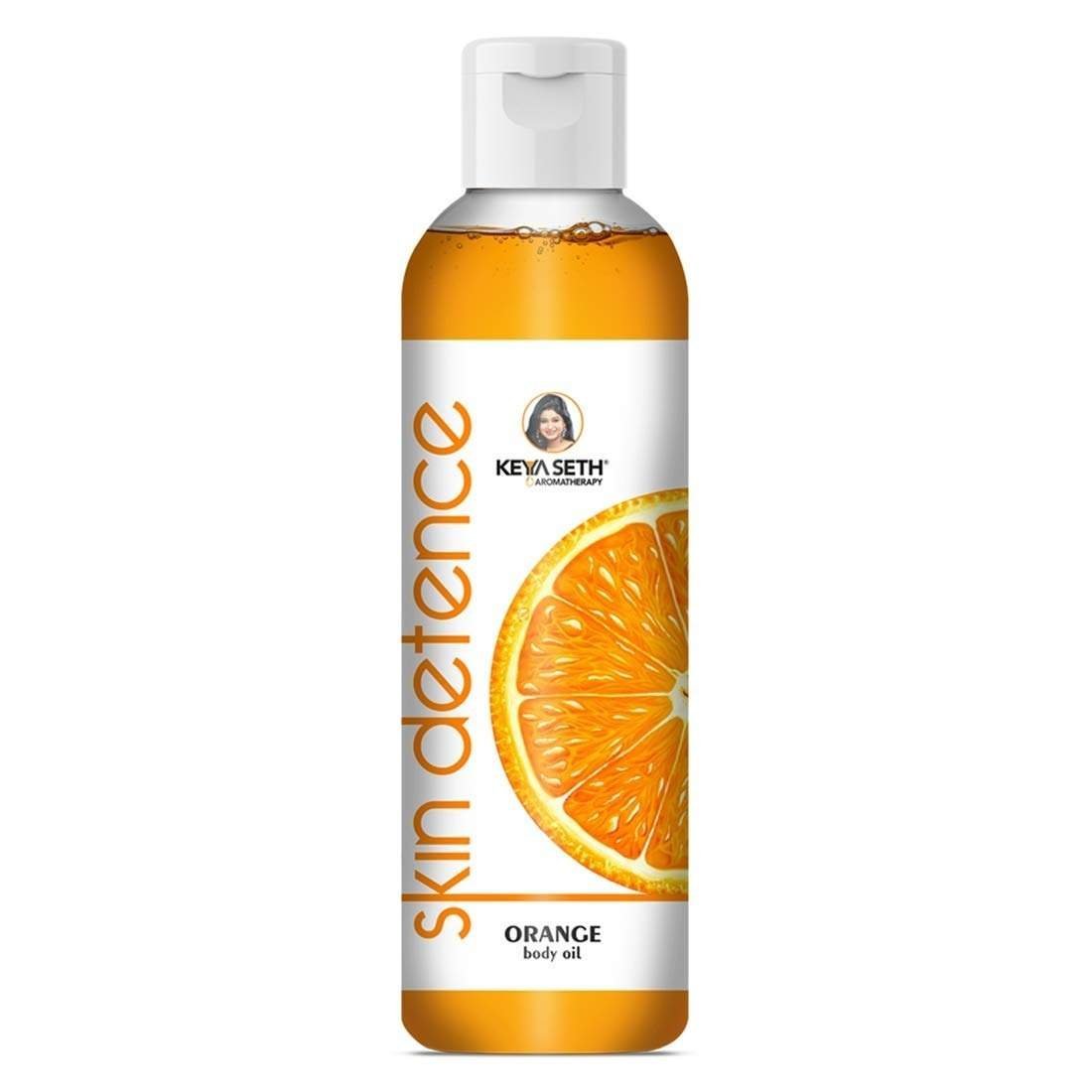 uk51u4QRv1KNL-1-1.jpg Keya Seth Aromatherapy Skin Defence Orange Body Oil Skin Lightening, Rejuvenating Non-Sticky for Daily Use After Bath, Massage Oil Enriched with Orange & Vitamin C. 200ml - Image 1