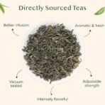 VAHDAM Green Tea Leaves from Himalayas (50+ Cups, 100 g) 100% Natural Whole Loose Leaf | Direct from Source | Non GMO, Gluten Free | Vacuum Sealed Pack for Freshness - Fast UK Delivery - Image 3
