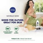 Nivea Naturally Good, Natural Lavender Body Lotion, For Dry Skin, No Parabens, 98% Natural Origin Ingredients, 200ml - Fast UK Delivery - Image 3