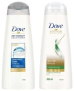 Dove Anti Dandruff Solutions Shampoo 340 ml & Dove Hair Fall Rescue Conditioner 335 ml - Fast UK Delivery