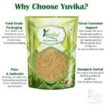 YUVIKA Harad Pili Chilka Powder - Haritaki Powder - Harad Badi Chilka Powder - Yellow Terminalia Chebula (200 Grams) - Fast UK Delivery - Image 4