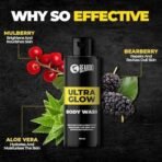 Beardo Ultimate Glow up Kit - Grooming kit for men | Ultra Glow Facewash | Ultra Glow Face cream for glowing skin with SPF |Ultra Glow body wash | Whisky smoke perfume body spray for men | Gift Hamper for Men | Valentines day gift for husband | Gift for boyfriend | Gift for Men - Fast UK Delivery - Image 4
