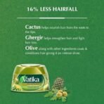 DABUR Vatika Naturals Hair Fall Control Styling Hair Cream Olive Cactus Heena, 140ml - Fast UK Delivery - Image 4