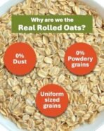 True Elements Rolled Oats 2kg - Diet Food | Gluten Free Oats | Cereal for Breakfast | High Fibre | 100% Wholegrain, Jumbo Oats 1kg (Buy 1 Get 1 FREE) - Fast UK Delivery - Image 7